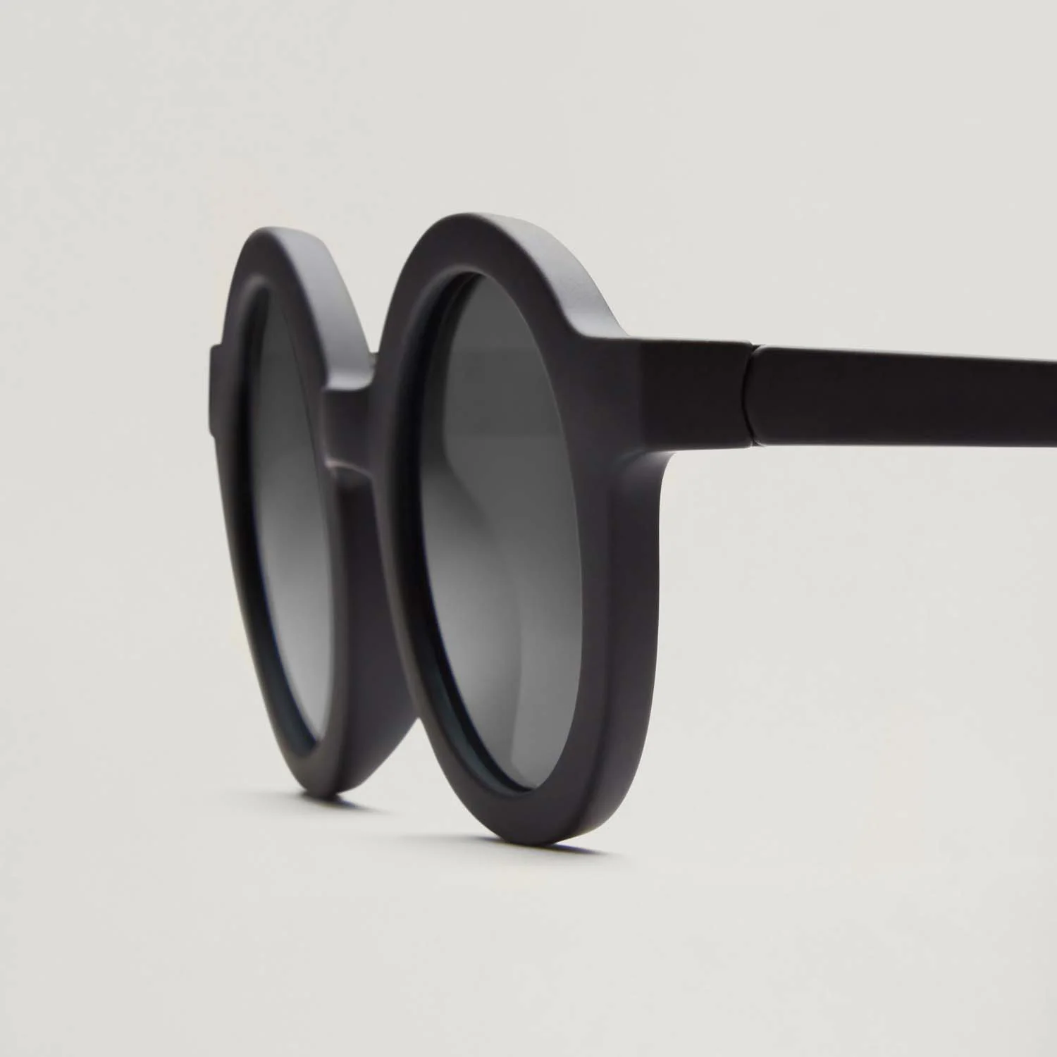 BabyMocs Child Bendable Soft Sunglasses Black - 4