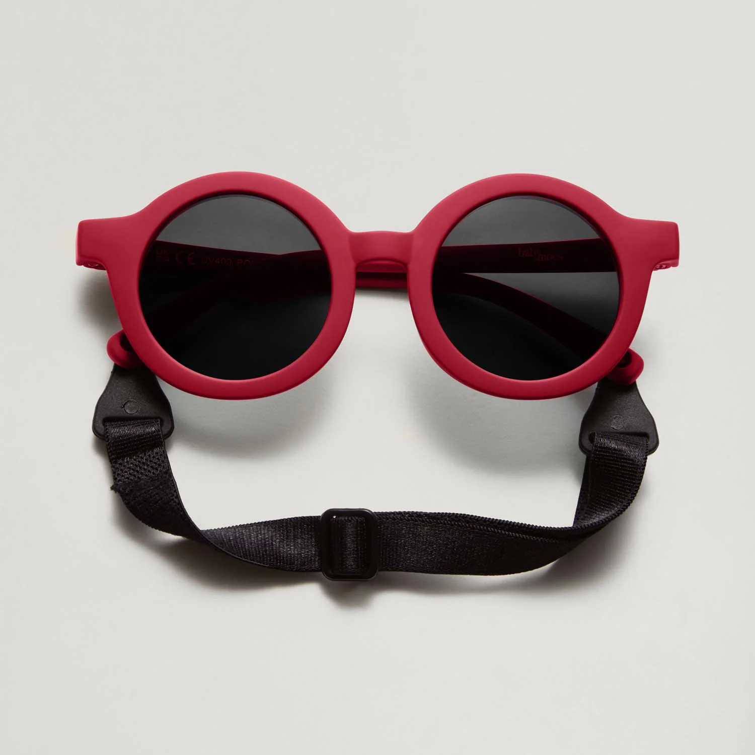 BabyMocs Child Bendable Soft Sunglasses Red
