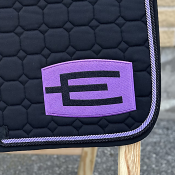 EQUILINE HOPPSCHABRAK MED E-LOGGA E46 BLACK-PURPLE-GL.BLACK