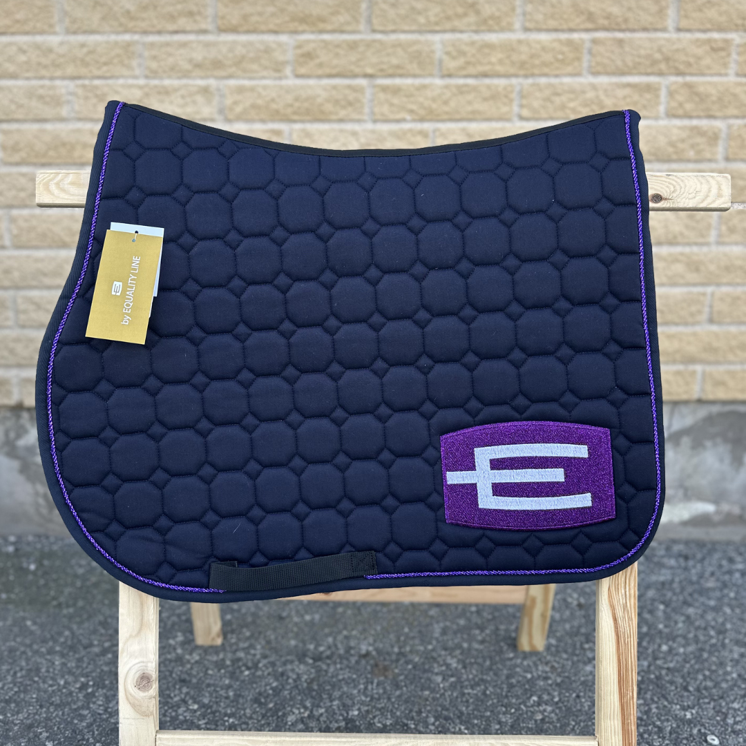 EQUILINE HOPPSCHABRAK MED E-LOGGA E11 BLUE-GL.PURPLE  