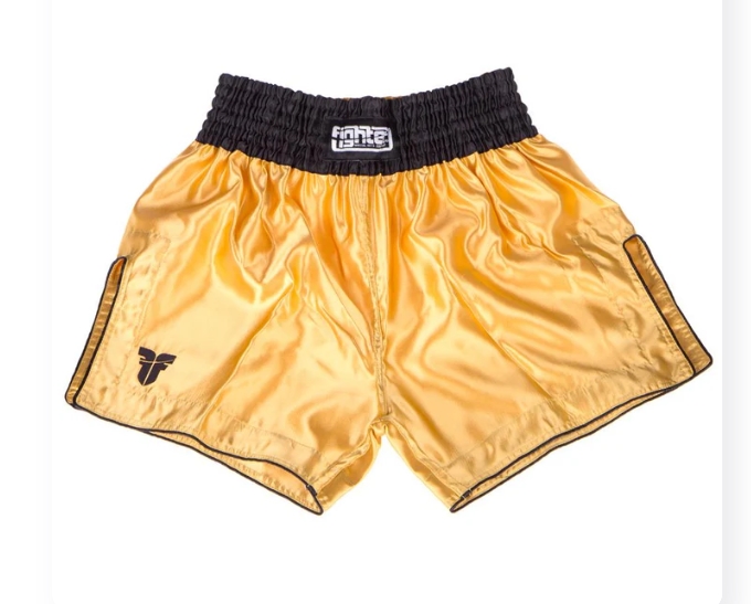 Fighters Inc Thaishorts BANGKOK Gold/Black