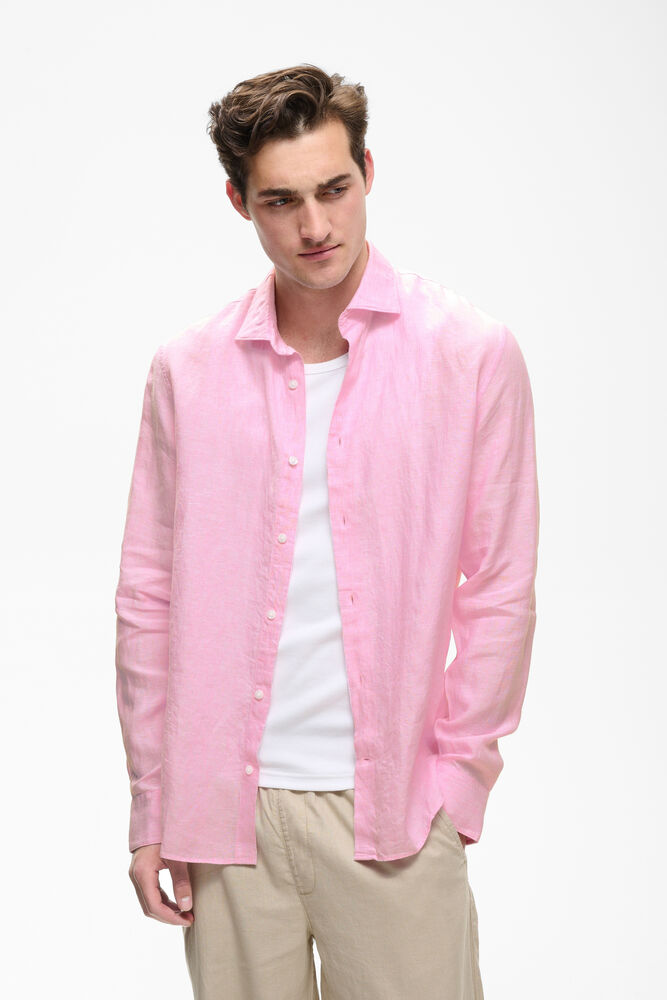 Matinique - Marc Linen Shirt - Prism Pink