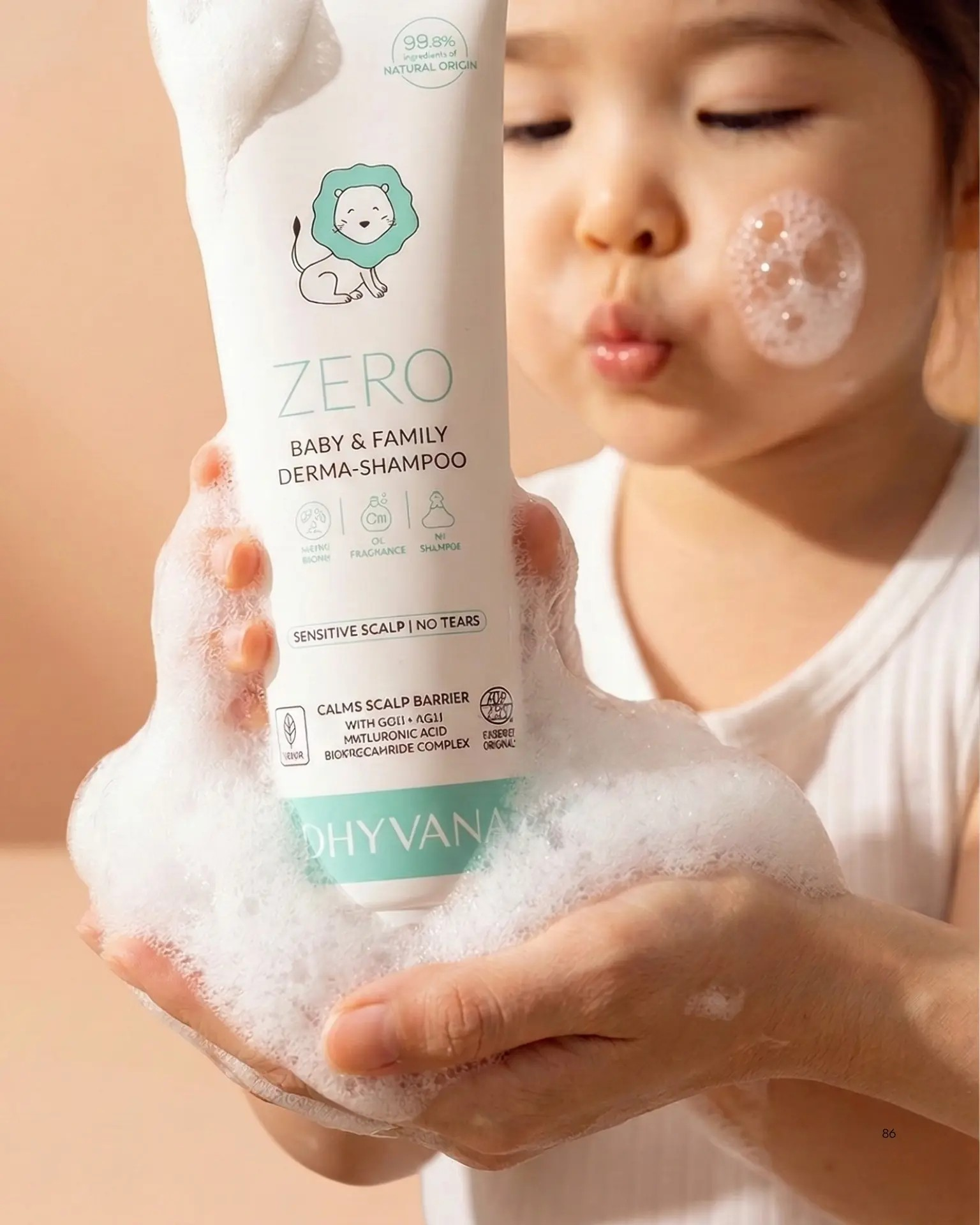 DHYVANA Baby & Family Zero Derma-Shampoo 250ml - 2