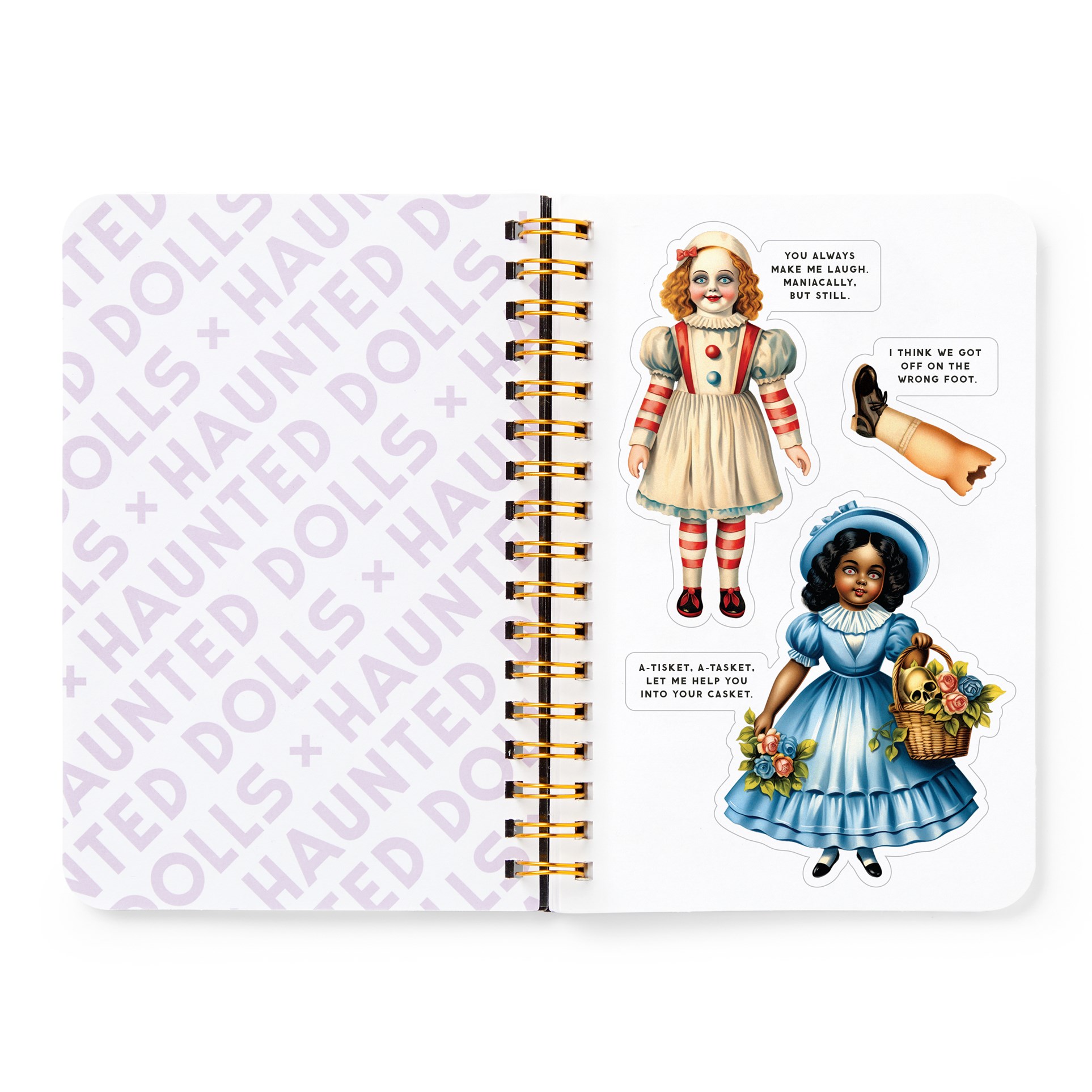 Haunted Dolls Sticker Book - 6