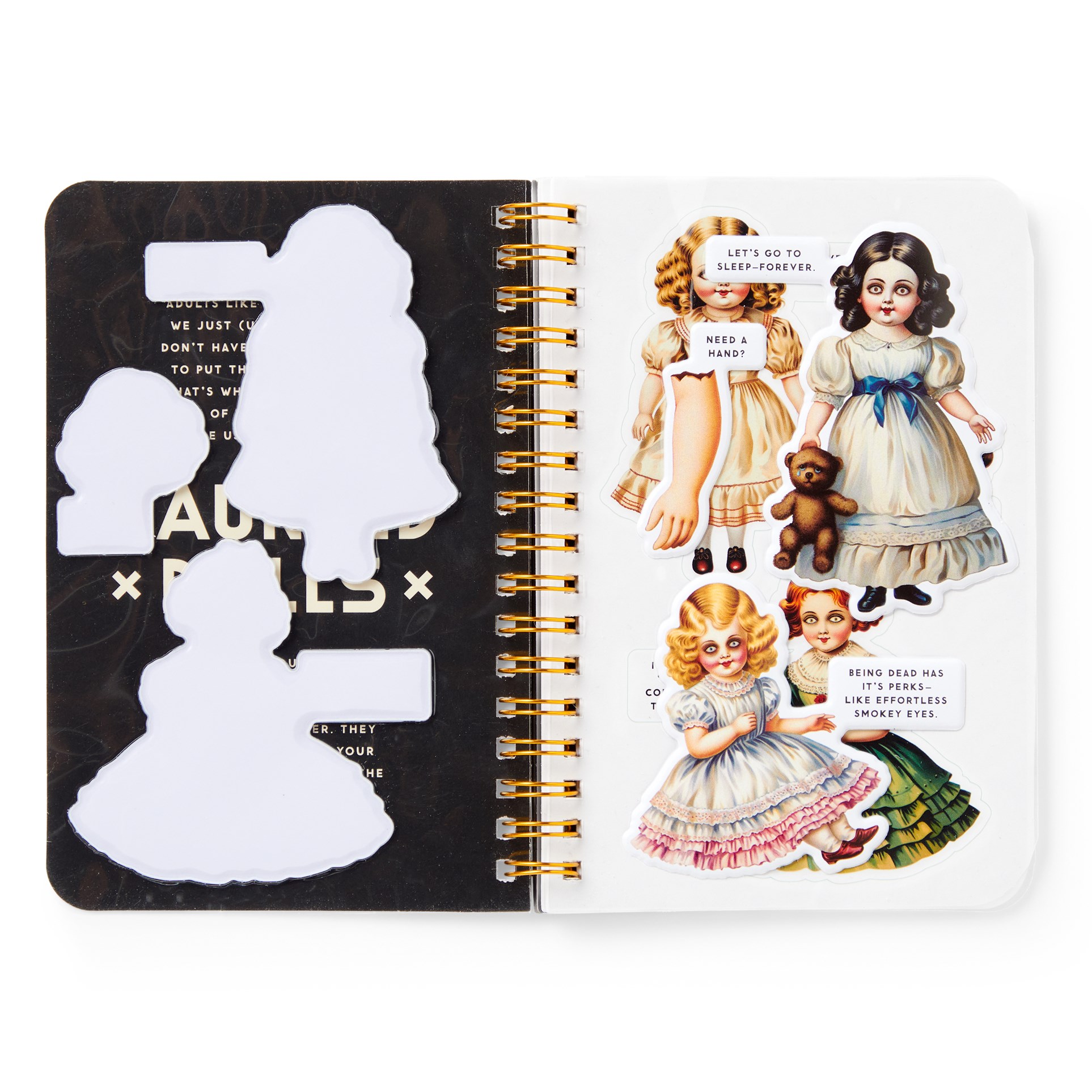 Haunted Dolls Sticker Book - 3