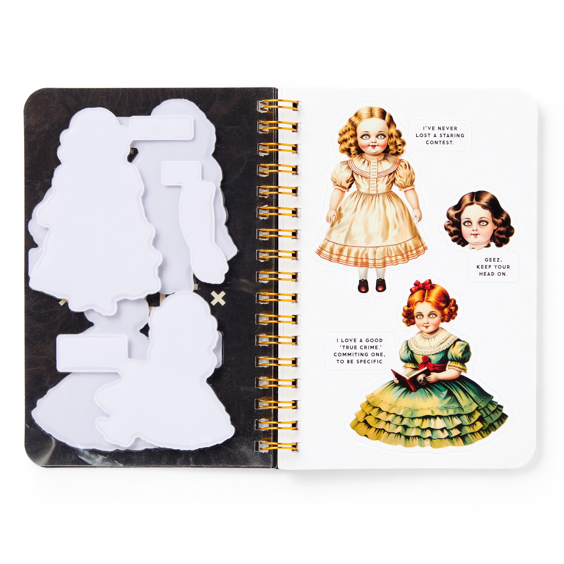 Haunted Dolls Sticker Book - 4