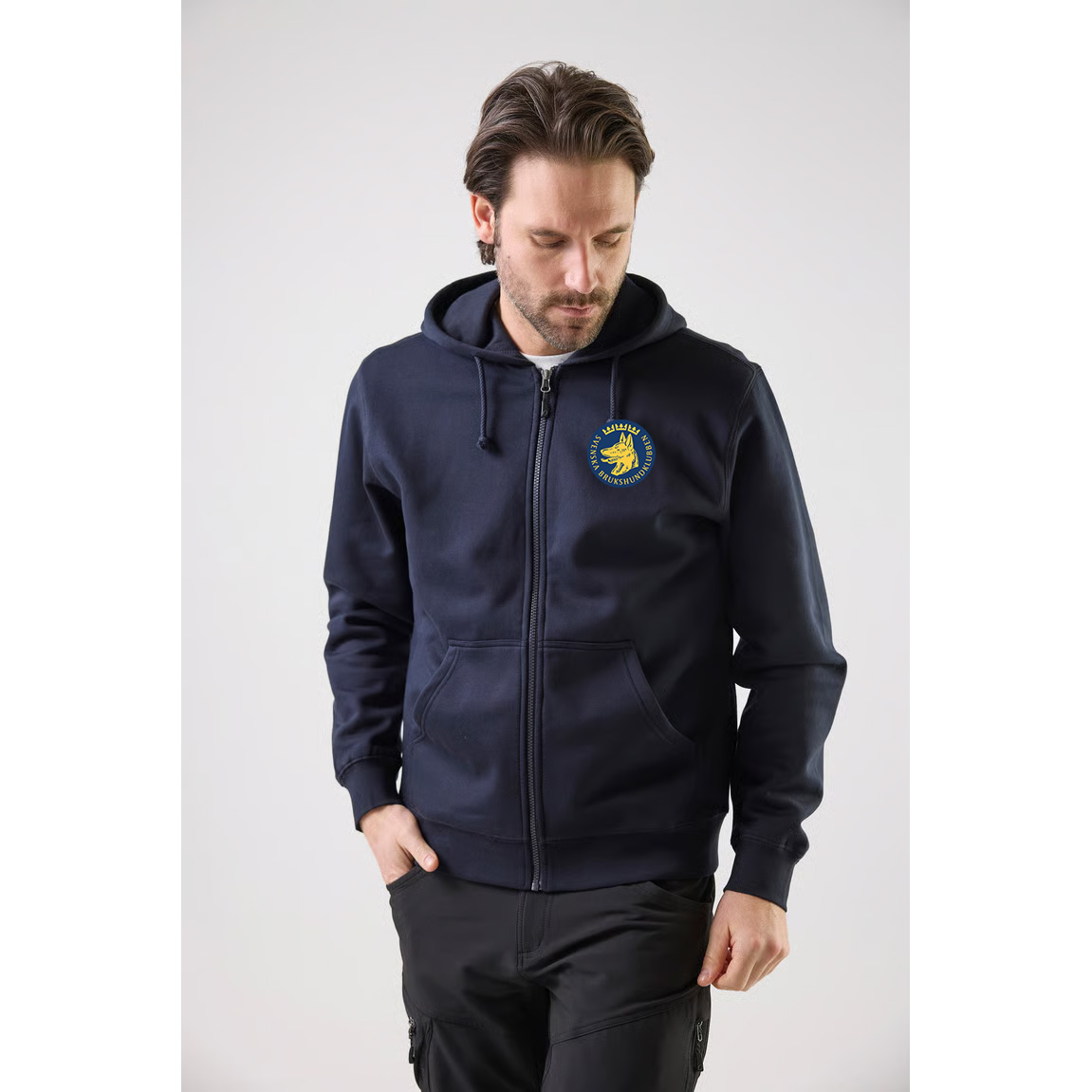 Hoodie with zipper - Men