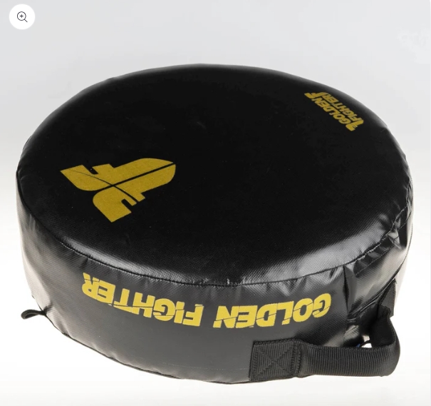Fighters Inc Rund Golden Fighter mits, Svart - 2