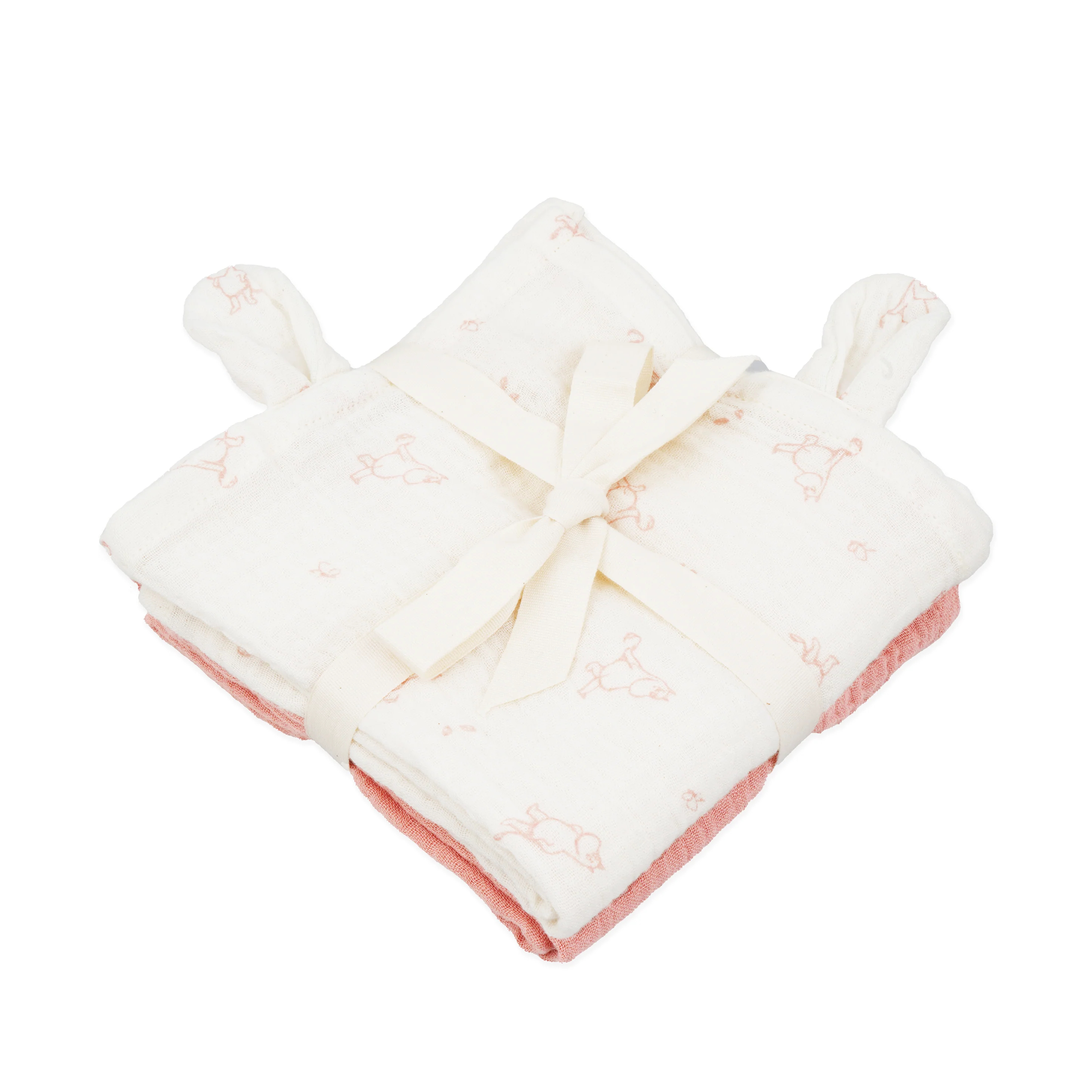 Moomin Baby Blankets 2-Pack - Pink