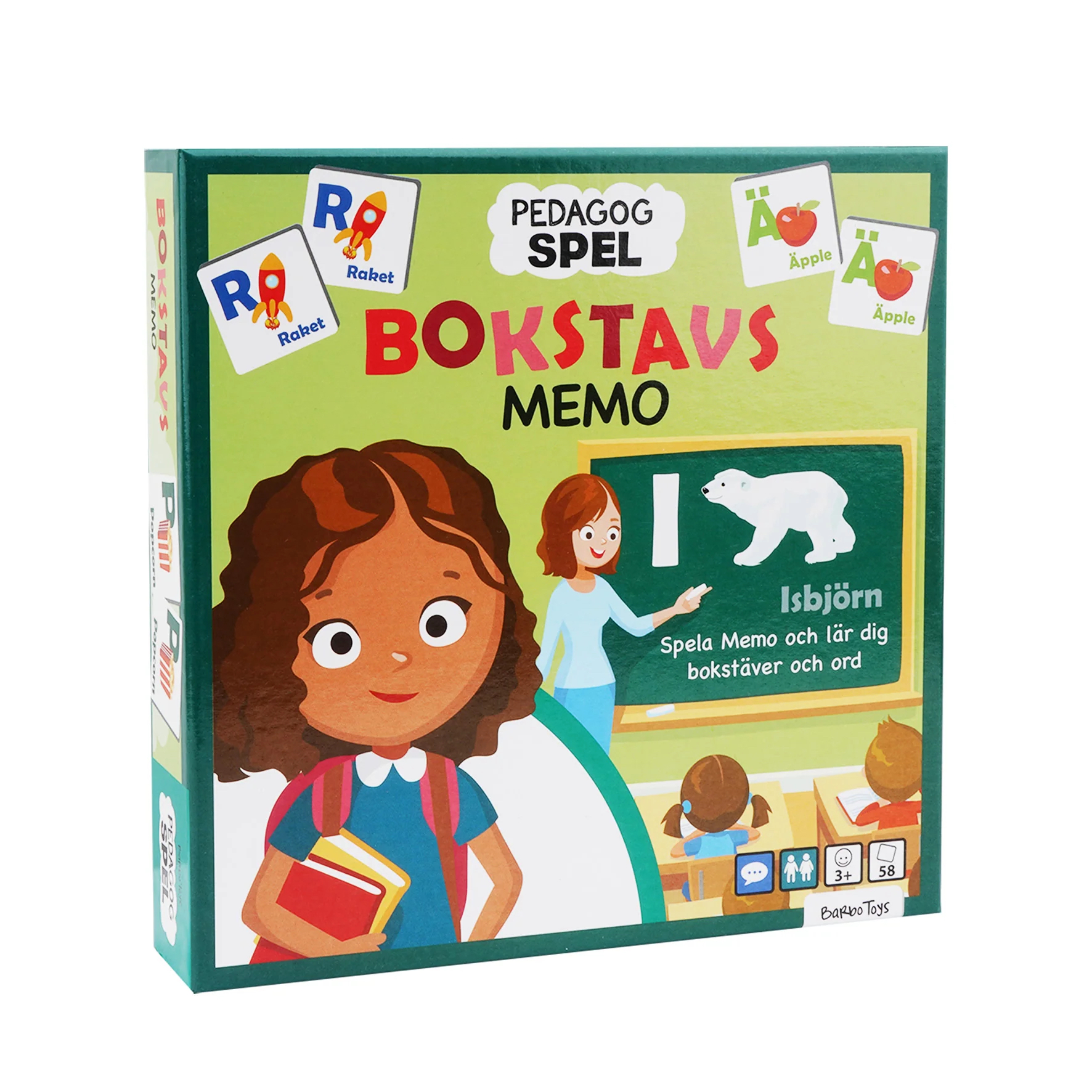 Pedagog Spel - Bokstavs Memo