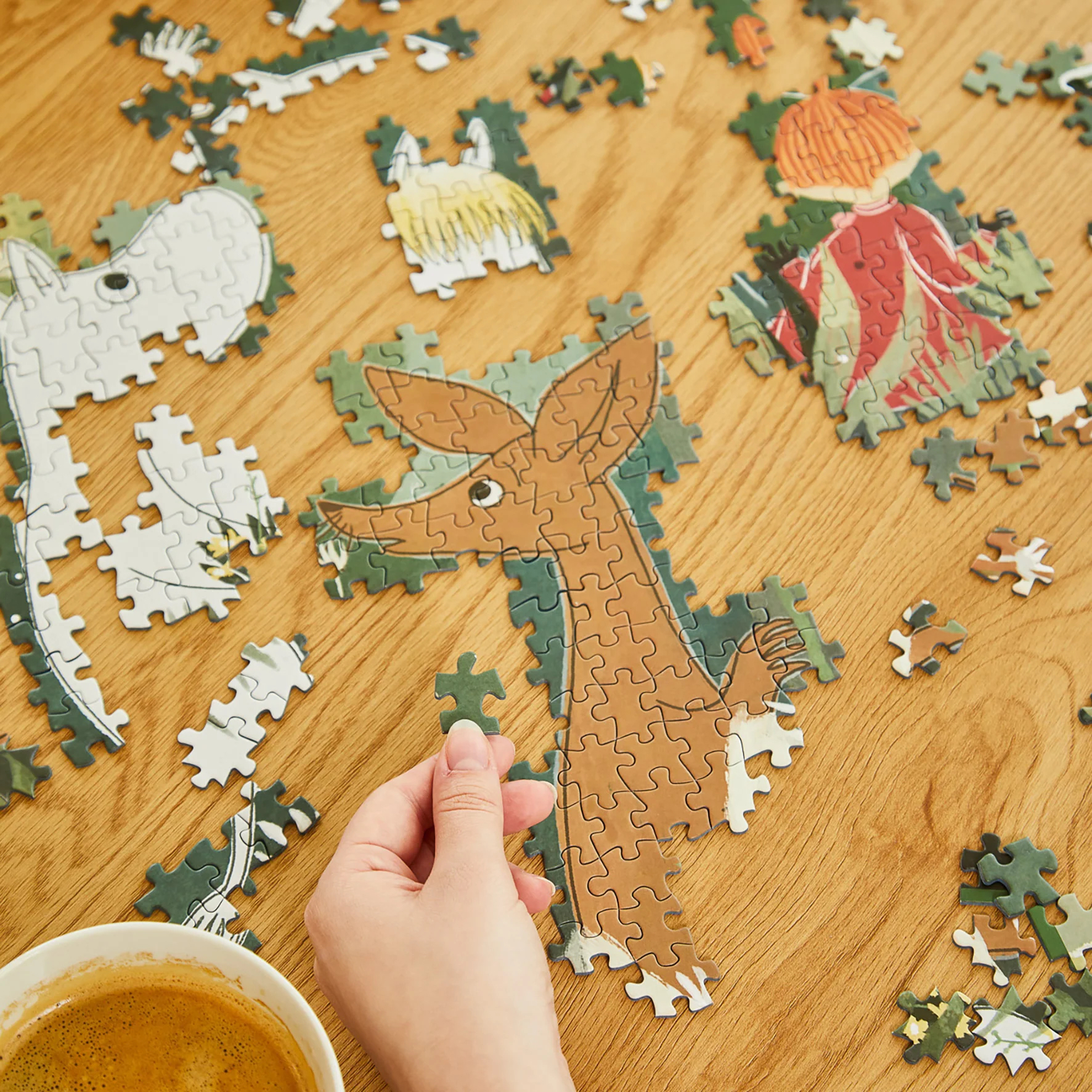 Moomin Art Puzzle 1000 Pieces - Green - 2