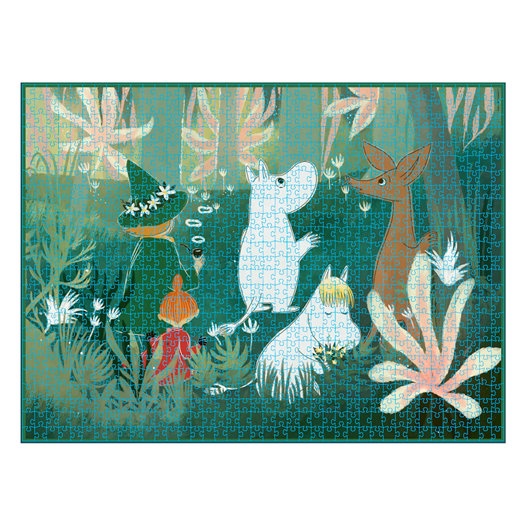 Moomin Art Puzzle 1000 Pieces - Green - 3