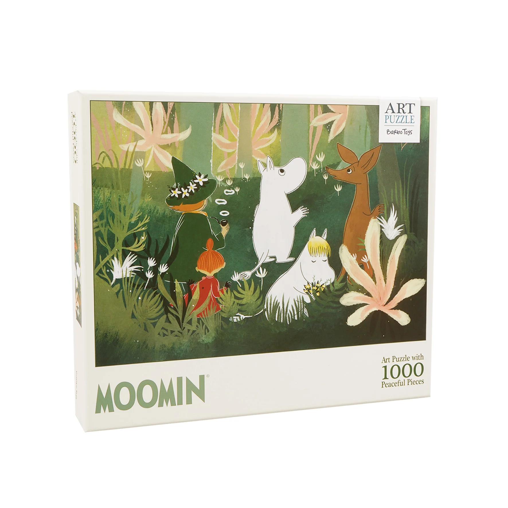 Moomin Art Puzzle 1000 Pieces - Green