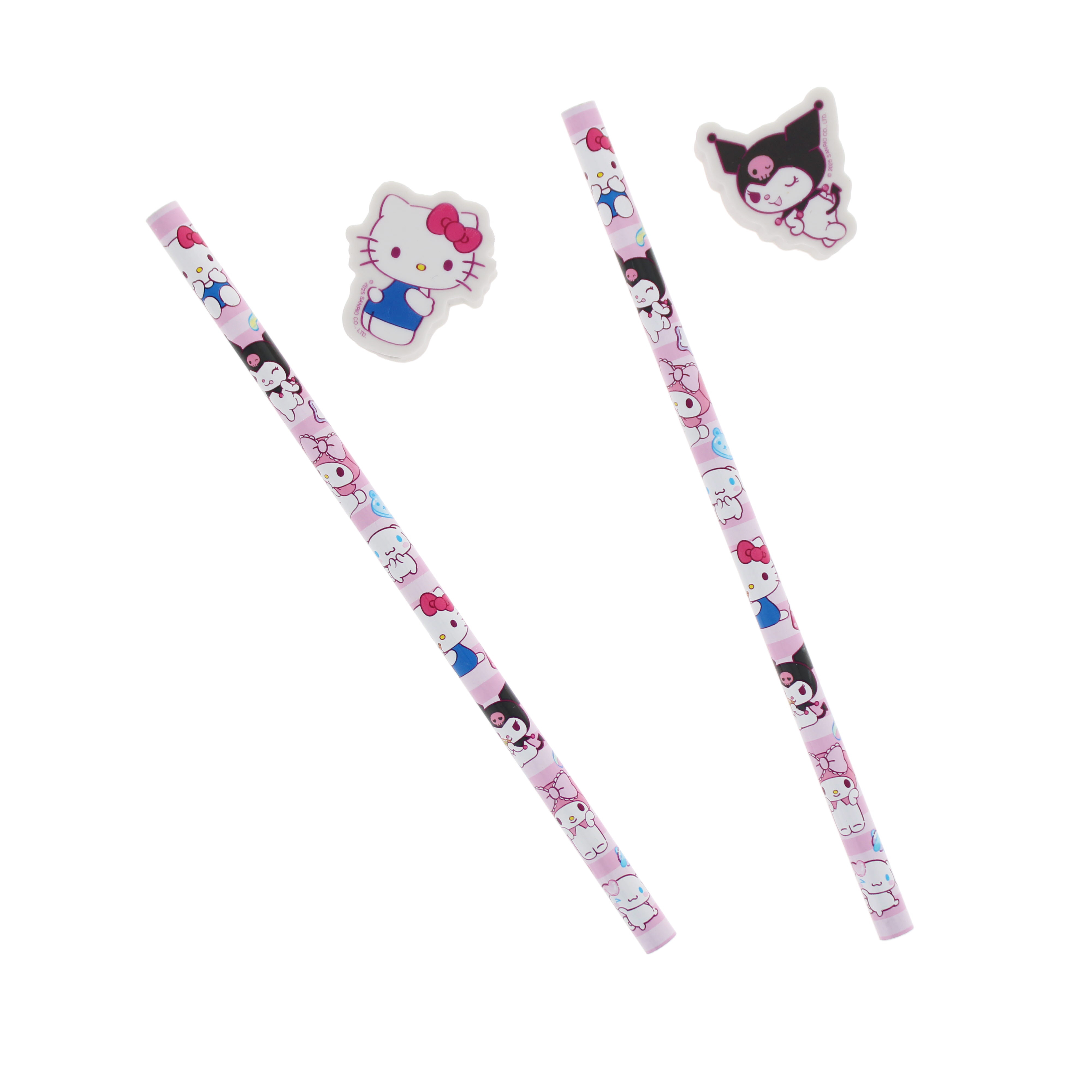Hello Kitty och Kuromi Pennset i 4 delar - Sweets - 2