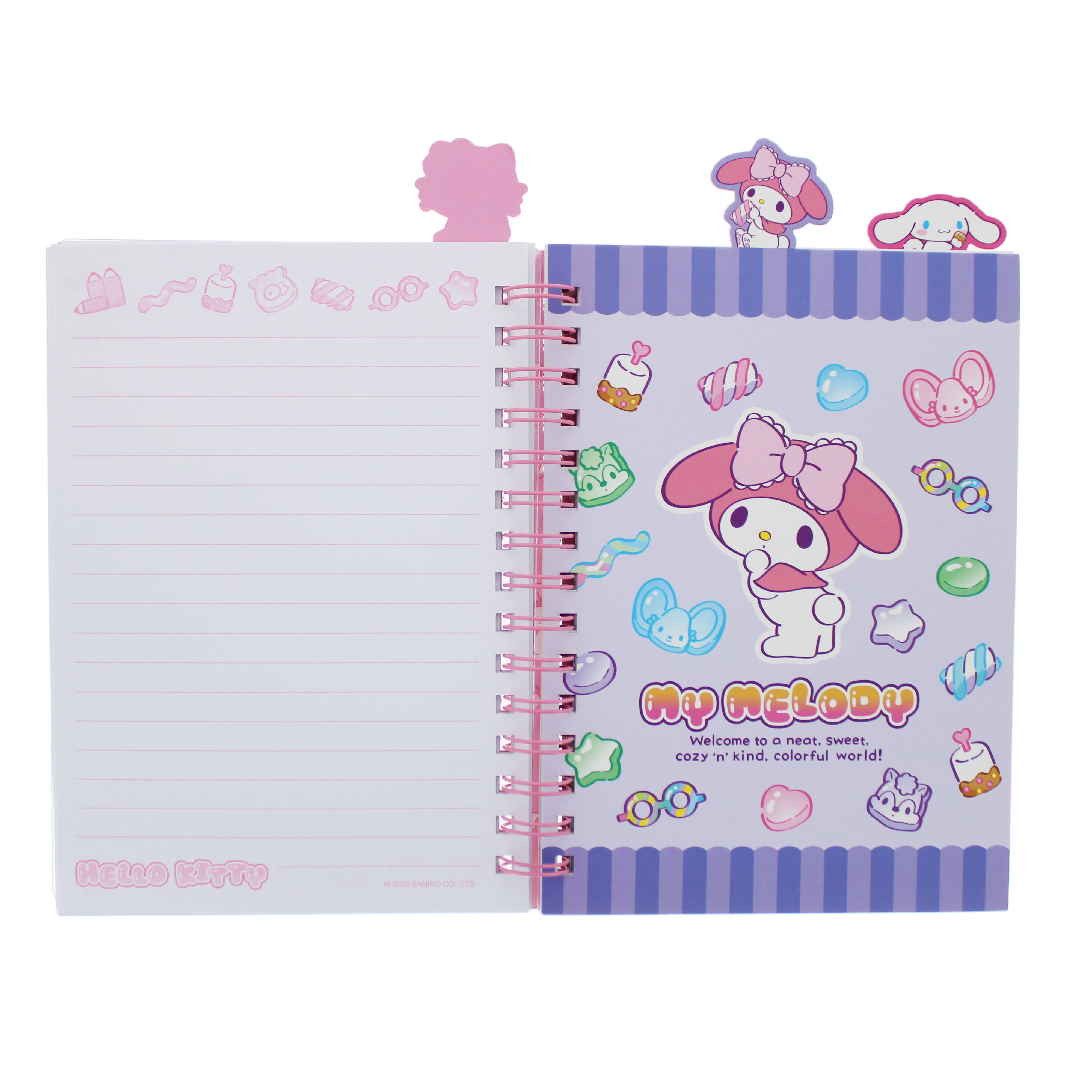Hello Kitty and Friends Anteckningsbok A5 - Sweets (96 ark) - 6
