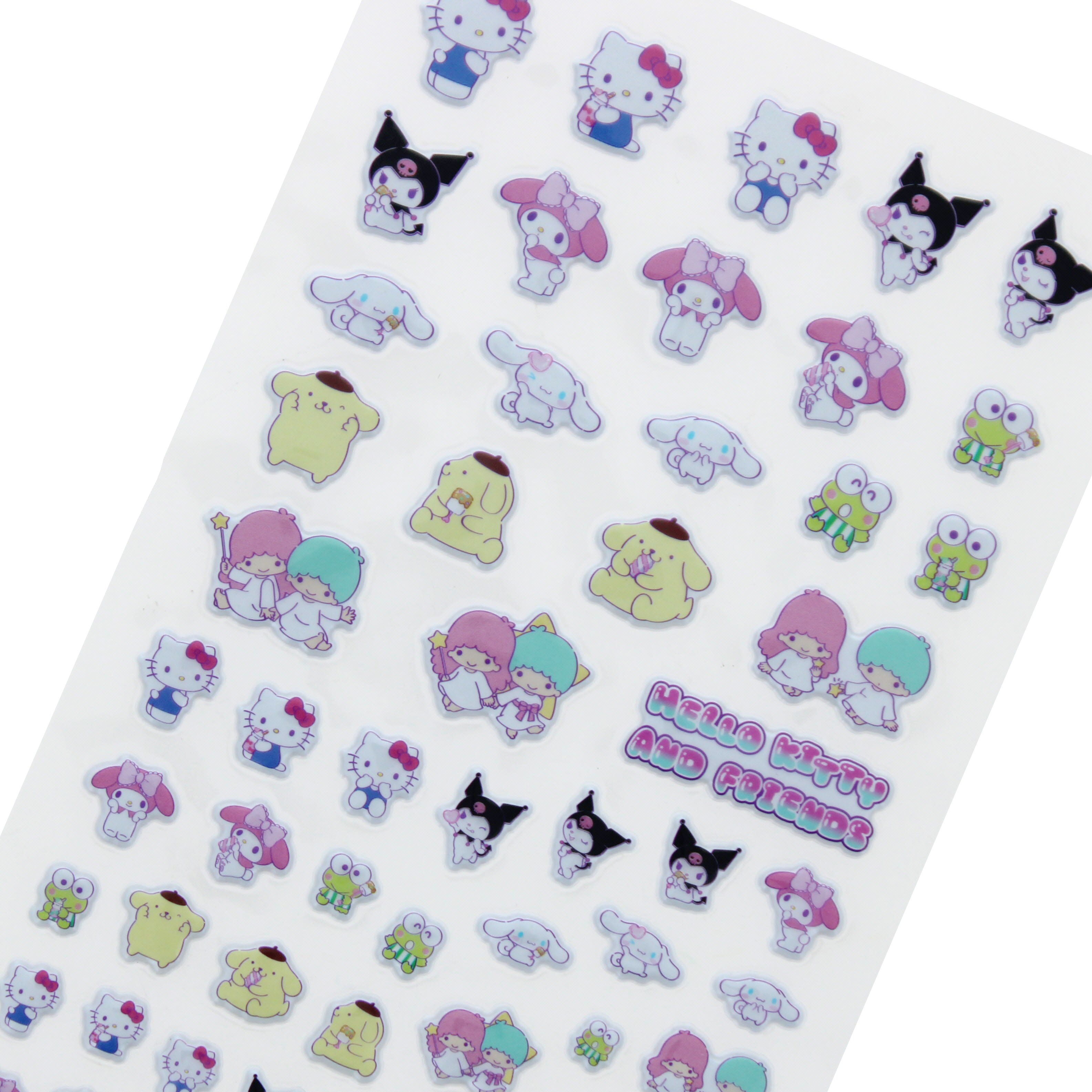 Hello Kitty Puffy Klistermärken 83 st - Sweets - 3