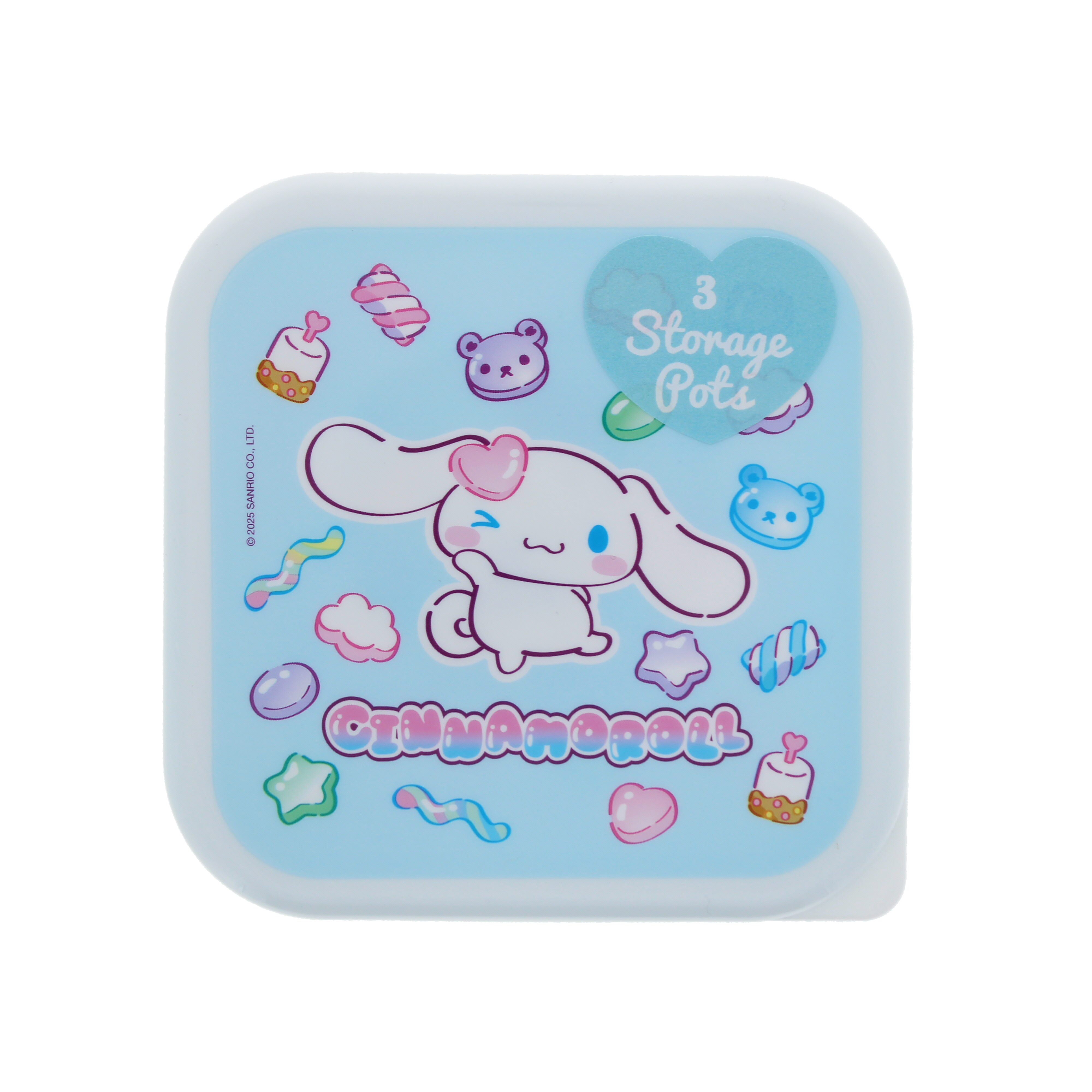 Hello Kitty and Friends 3-Pack Stapelbara Matlådor - Sweets&nbsp; - 5