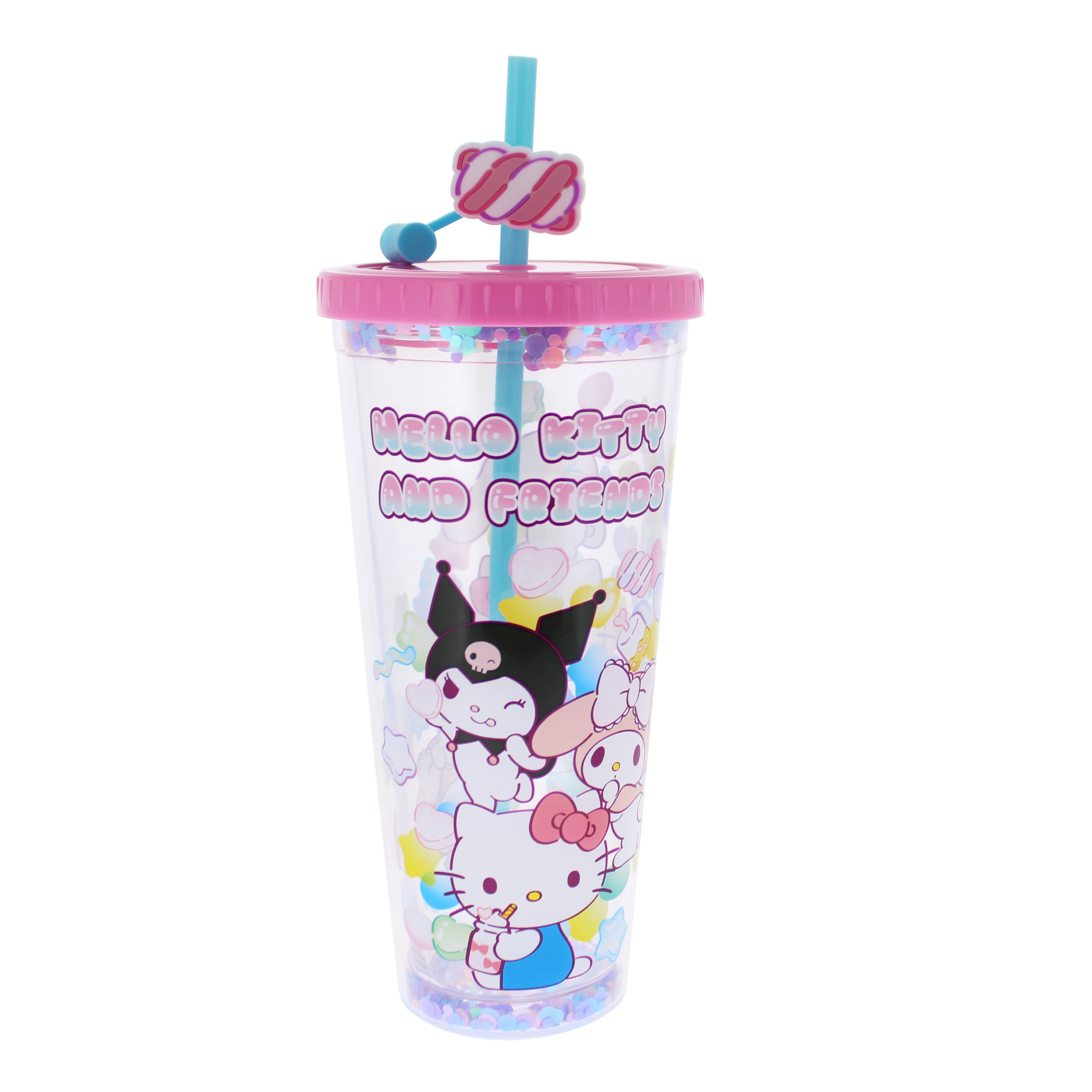 Hello Kitty and Friends Tumbler med Sugrör 700 ml - Sweets - 3