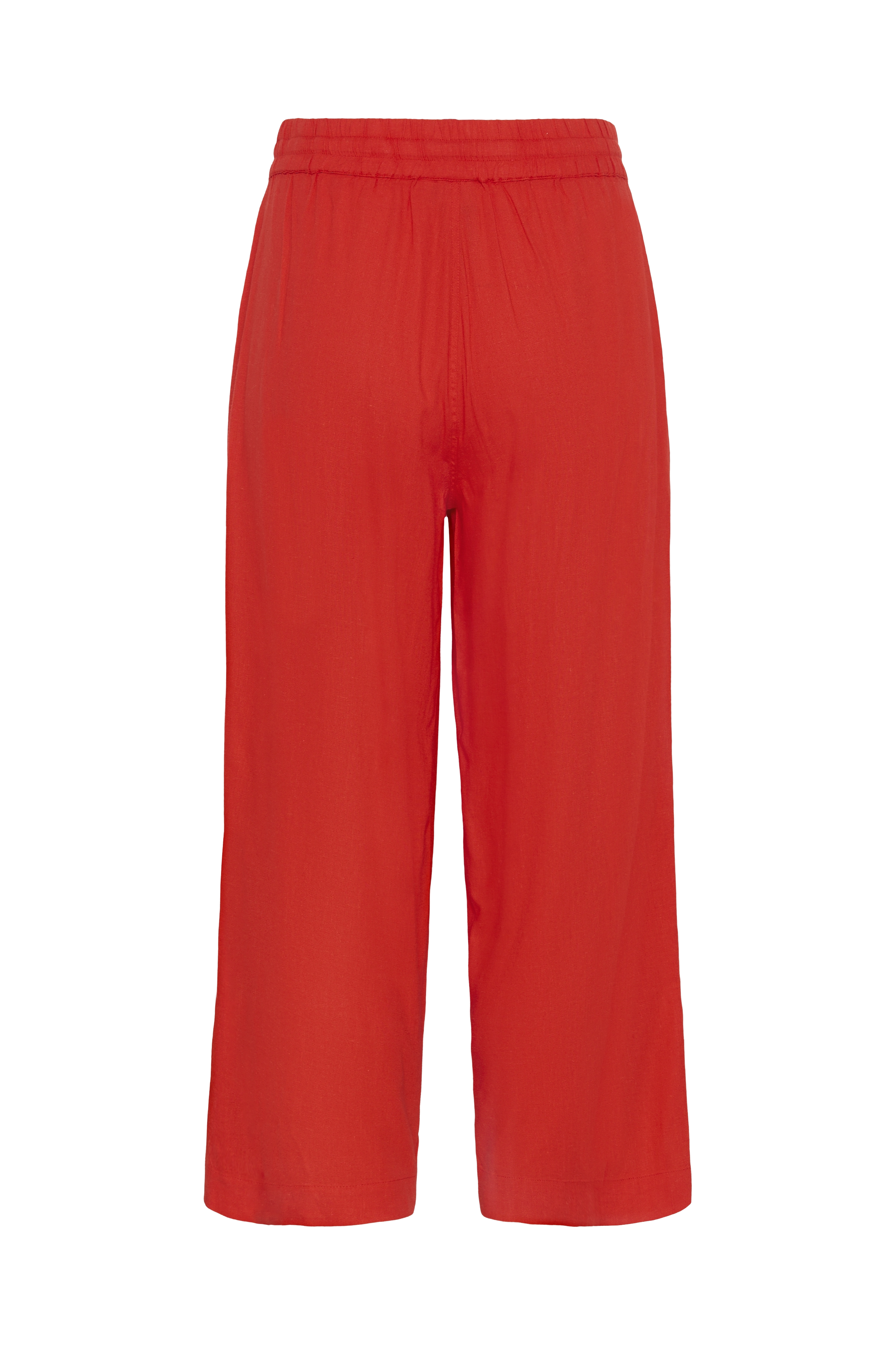 KAmilia Cropped Wide Pants Poppy Red Röd  Vid linnebyxa - 6