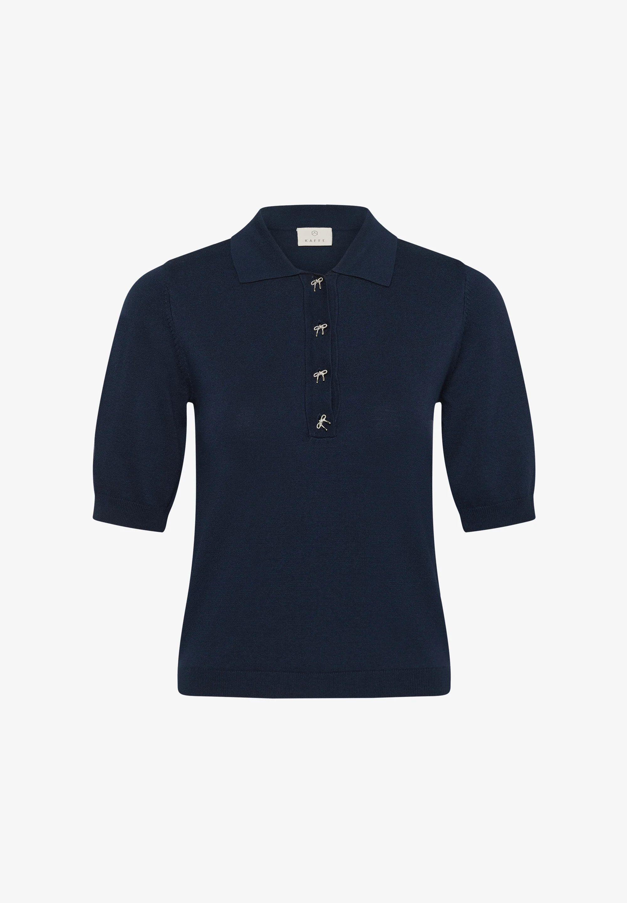 KAFFE Lizza Polo Pullover - 2