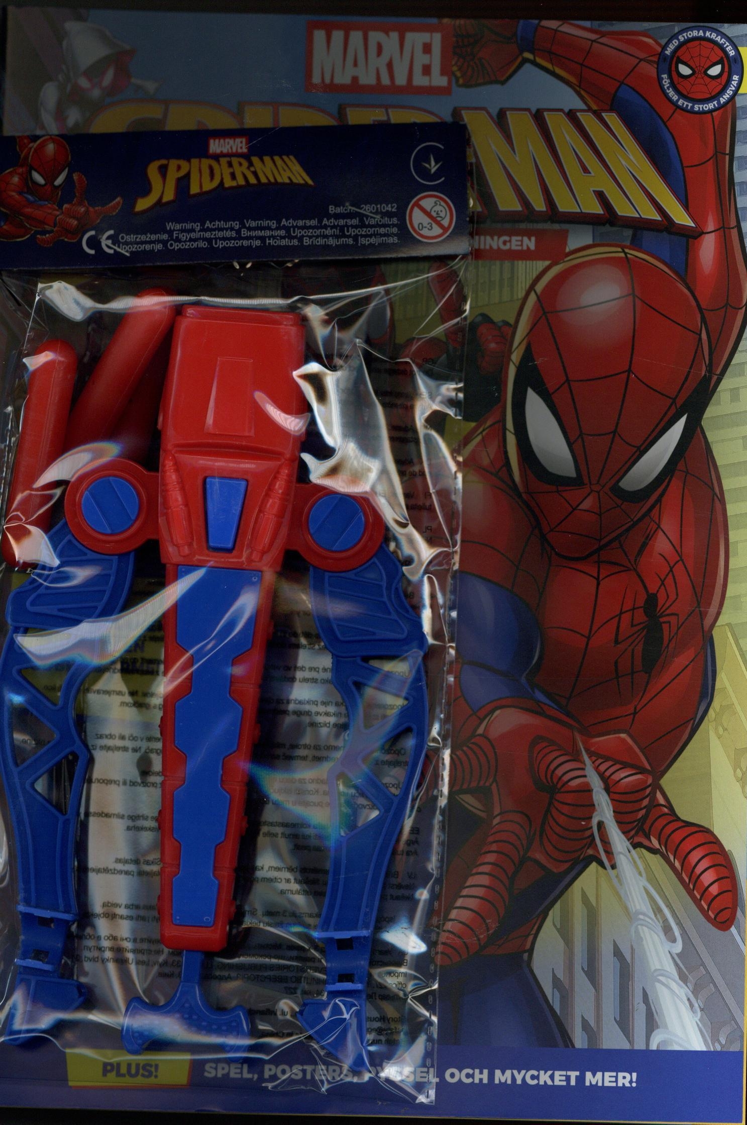 Kids Trend nr 3 2026, Spider-Man, Med Spider-skjutare!
