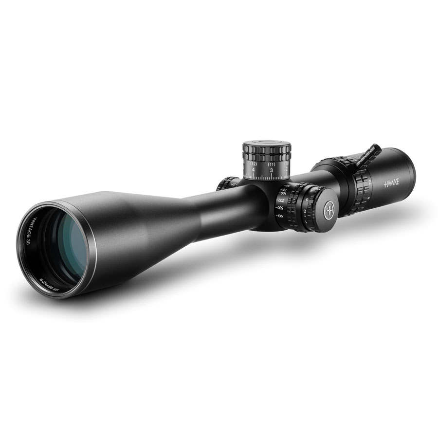 Hawke Vantage HD 30 SF 6-24x50 Mil Pro II Belyst