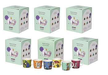 PACKAGE PRICE - Moomin Mini Mugs Classic 6-Pack - Blinboxes (Guaranteed one of each)
