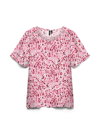 Vero Moda - Menny Topp Rosa
