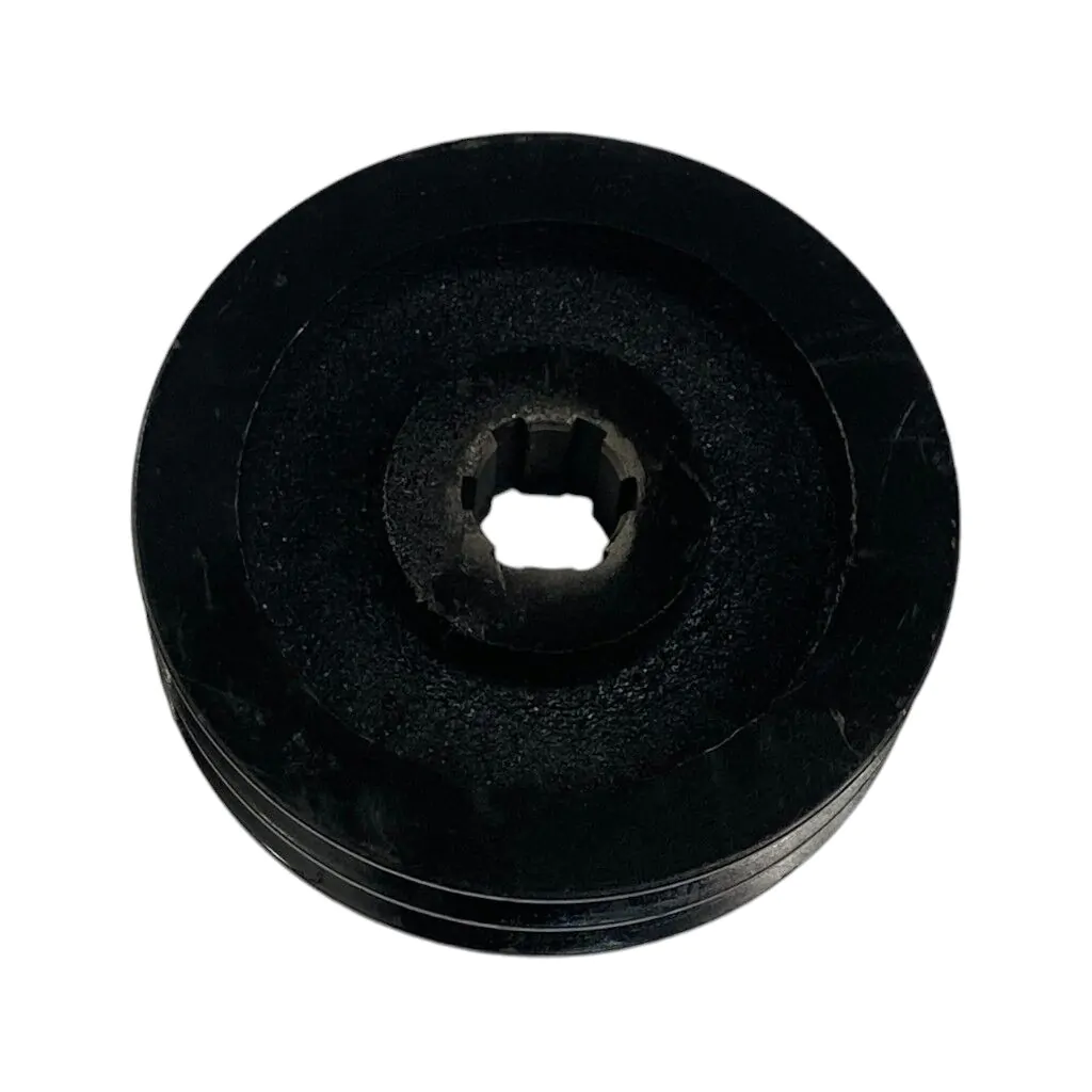 Remskiva till flismaskin RCG10 med splinad axel