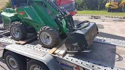 Jordfräs med hydraulisk drivning Bernards, fräsbredd 1 meter - 5