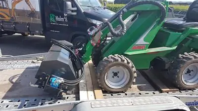 Jordfräs med hydraulisk drivning Bernards, fräsbredd 1 meter - 7