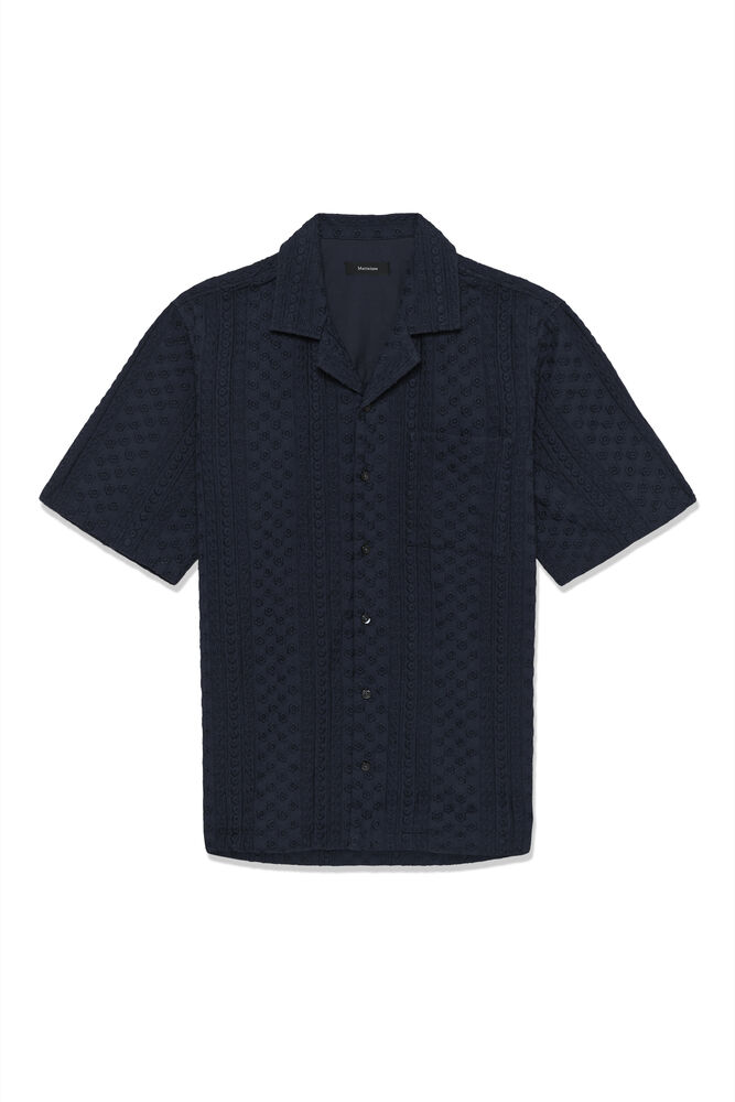 Matinique - Klampo P s/s Shirt - Dark Navy - 4