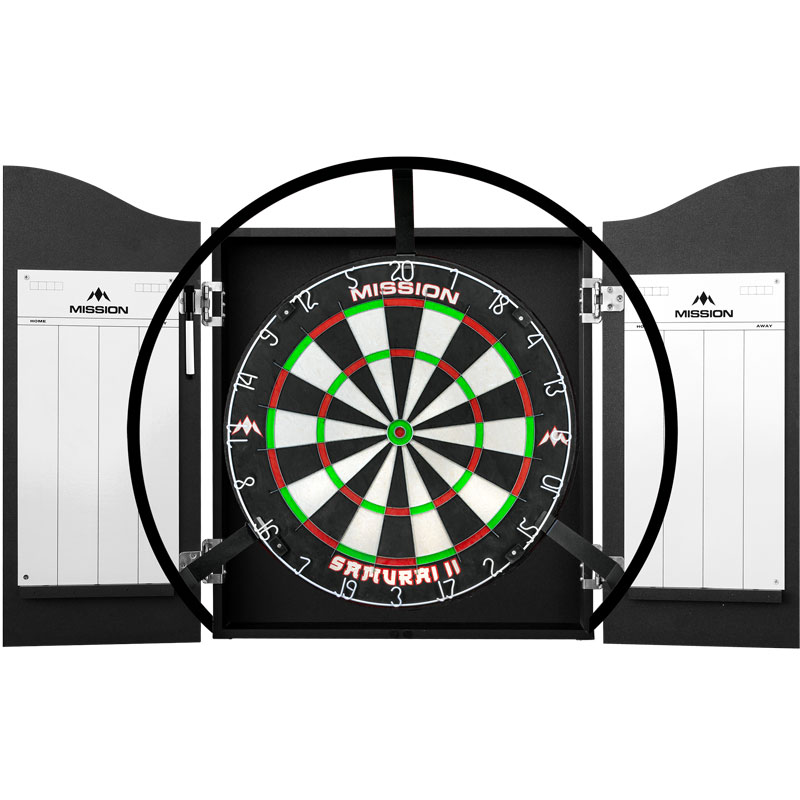 Mission Torus 270  Dartboard Lighting  Black - 9