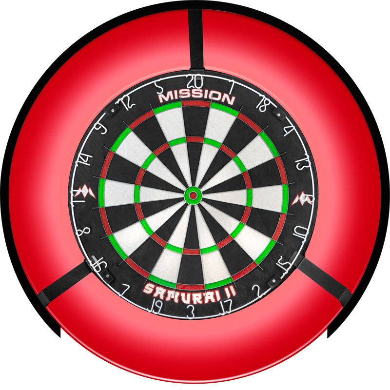 Mission Torus 270  Dartboard Lighting  Black - 3