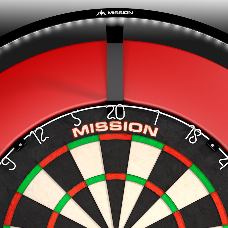 Mission Torus 270  Dartboard Lighting  Black - 4