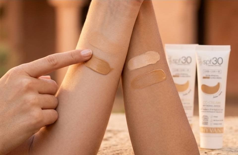 DHYVANA CC Cream SPF30 Amber Honey (medium) 50ml - 4