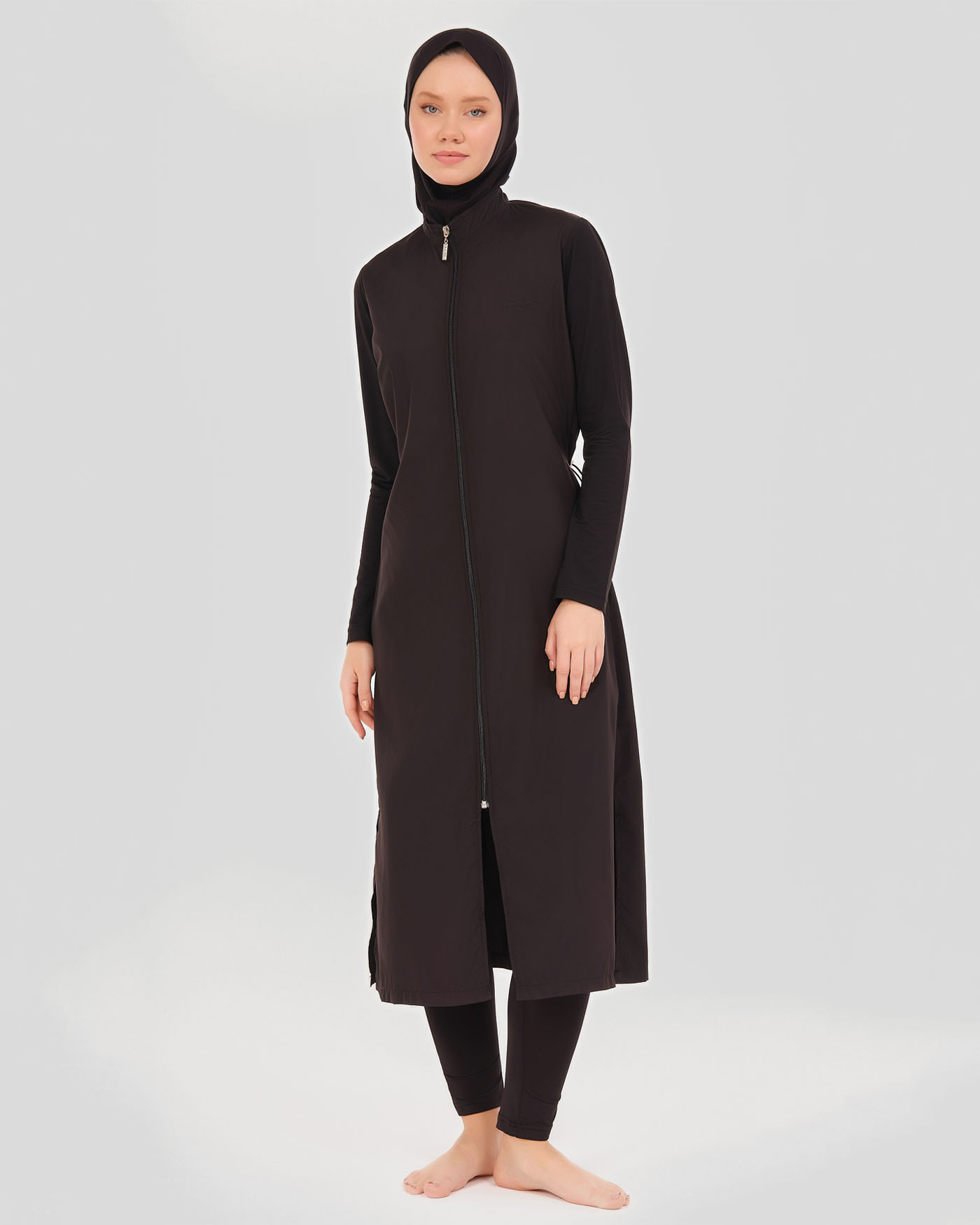 Muslim Swimsuit with hijab - Black