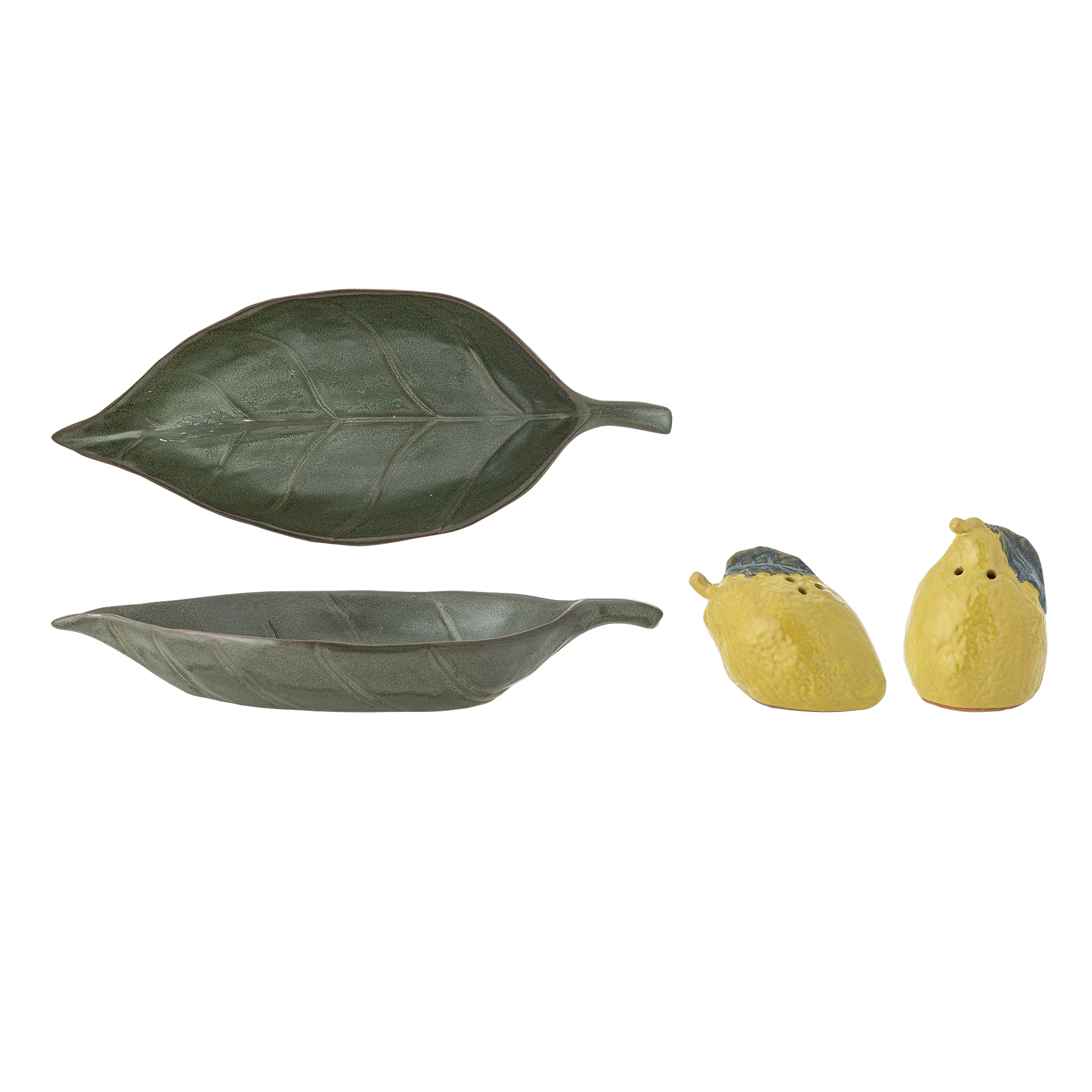 Bloomingville Limone Salt & pepparkar Gul Stengods - 2