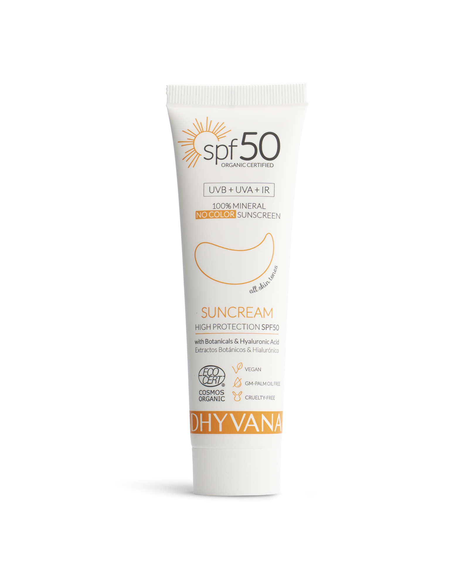DHYVANA Sun Cream SPF50 - 50ml
