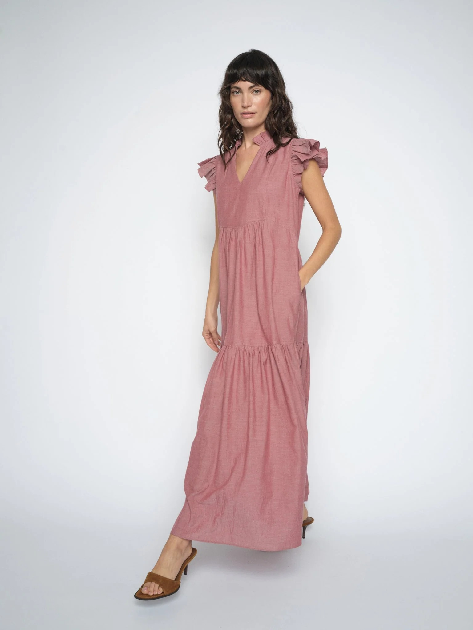MMWaldy Izha Dress - Cowhide - Mos Mosh