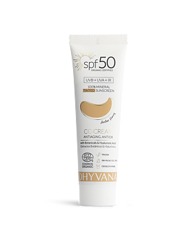 DHYVANA CC Cream SPF50 Amber Honey (medium) 50ml