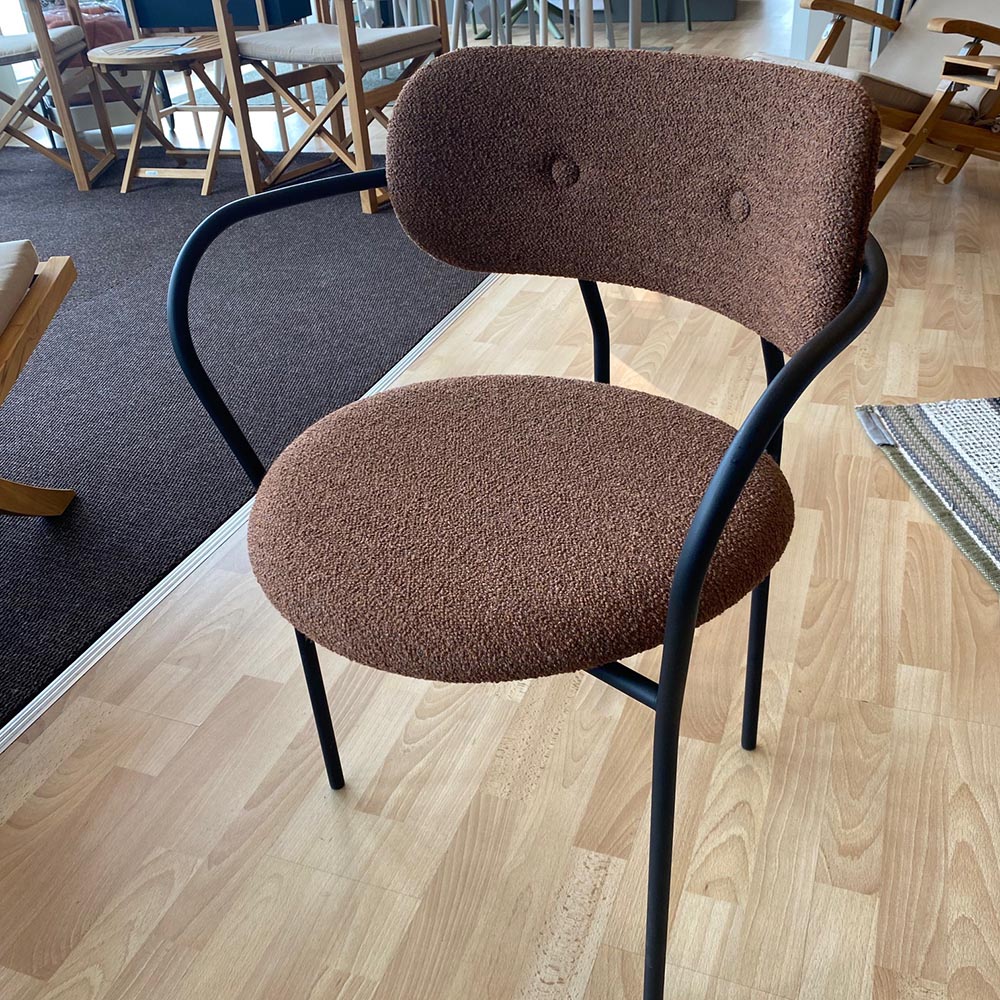 Coco Dining Armchair (Fabric Chivasso) - Design bargin/Disply Item* -Gubi