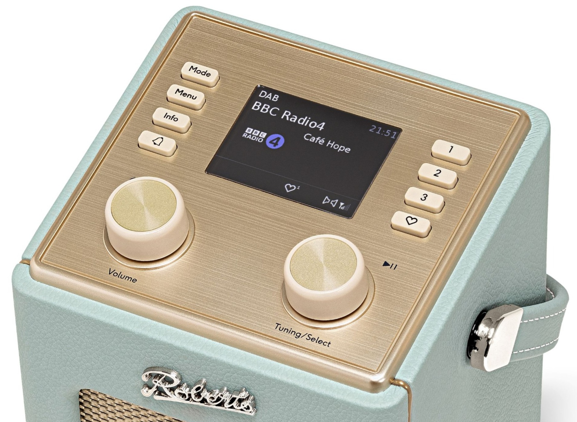 Roberts Radio MINI 2 DUCK EGG - 4