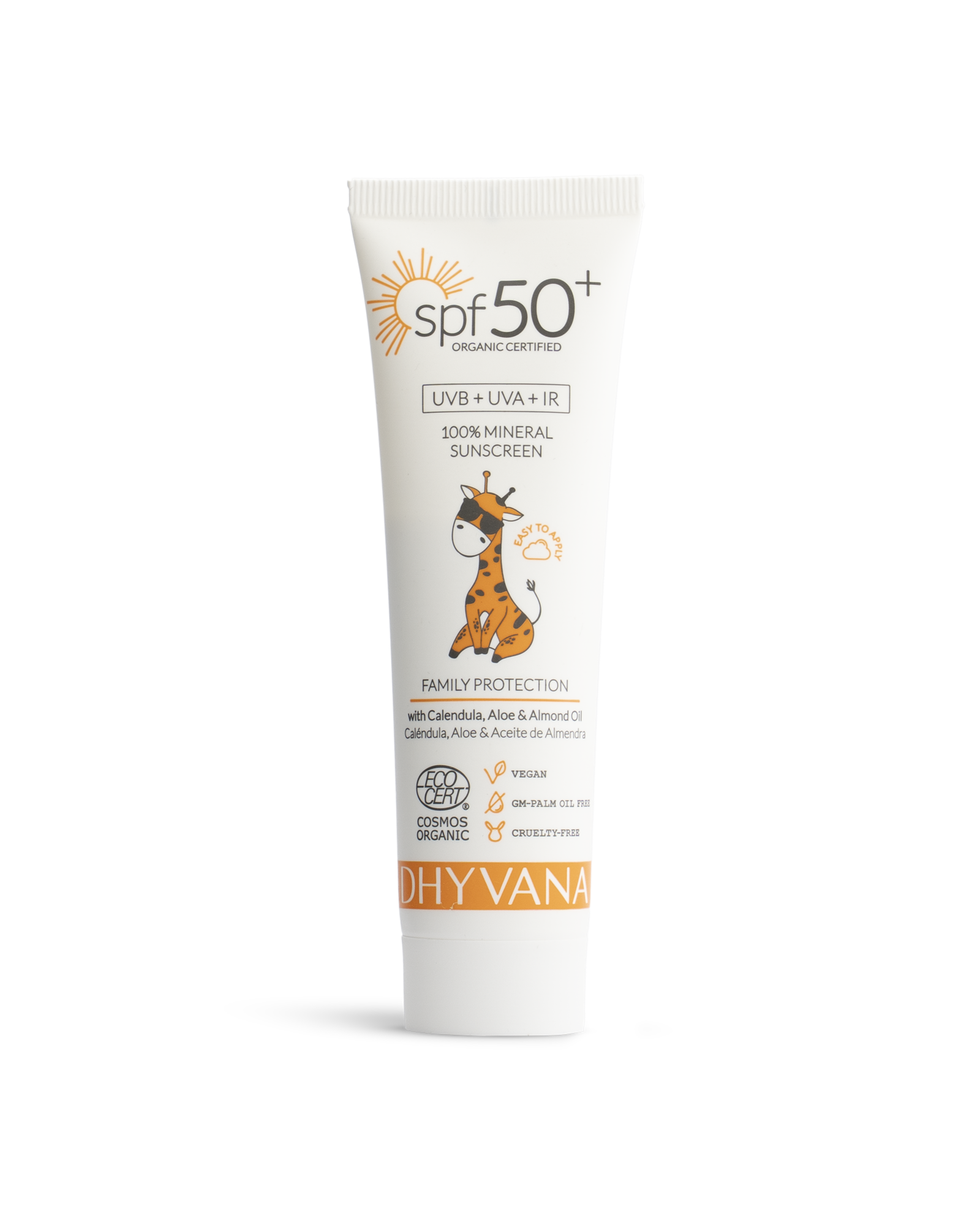 DHYVANA Baby & Family Sun Cream SPF50+ - 50ml