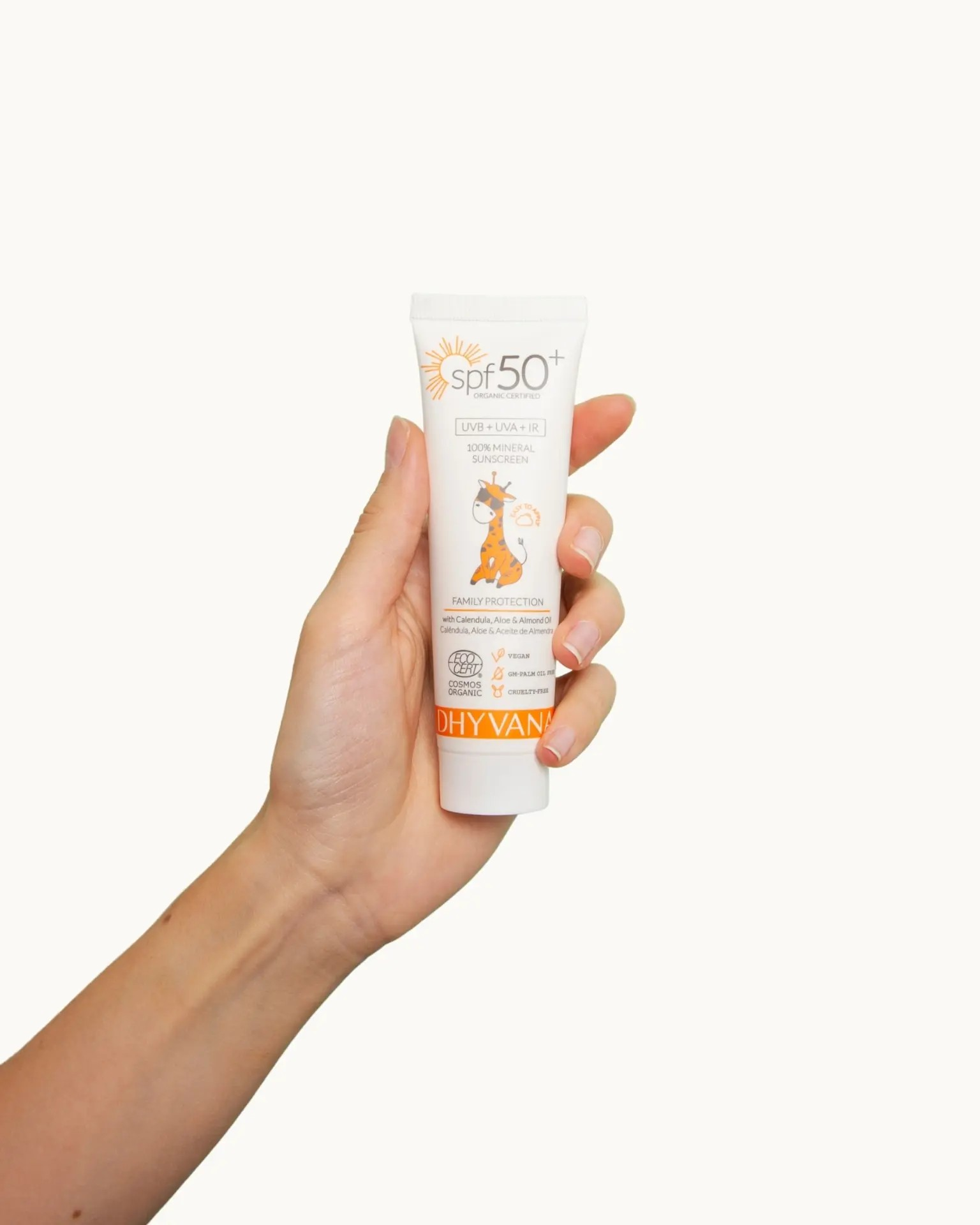 DHYVANA Baby & Family Sun Cream SPF50+ - 50ml - 3