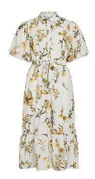 Vila Alinia Sol 2/4 Midi Dress Snow white/SOL