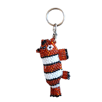 Nyckelring Pärlor från Guatemala - Fair trade