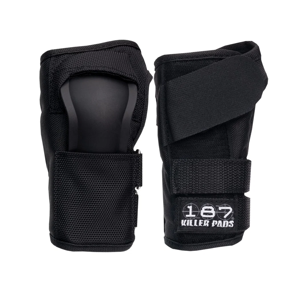 187 Killer Pads Pro Wrist Guards Black