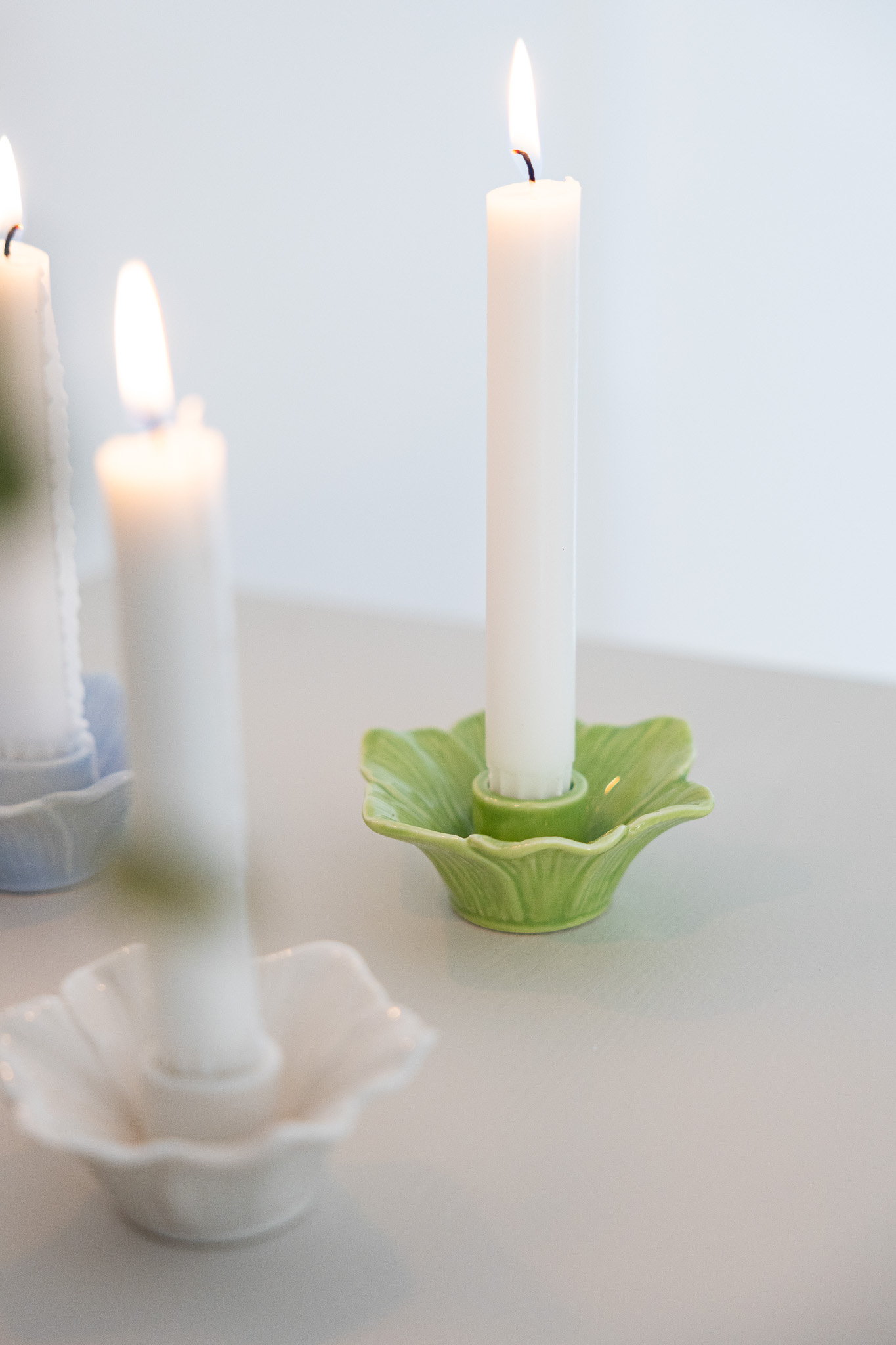 Ljusstake Spira grön - 3