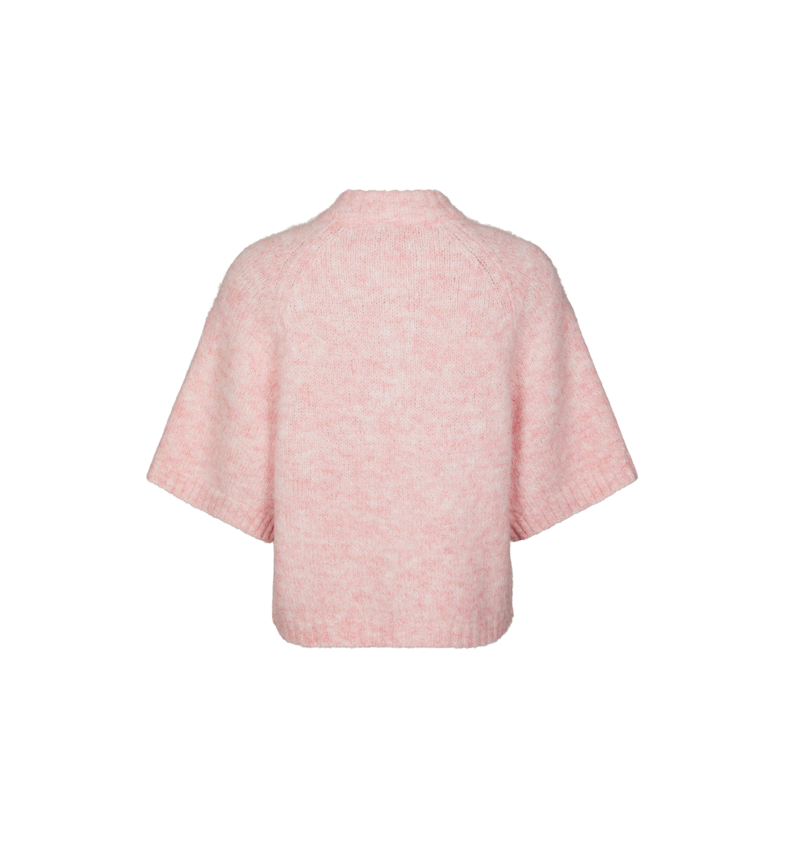 Neo Noir Benuta Fluffy Knit Cardigan Pink - 3